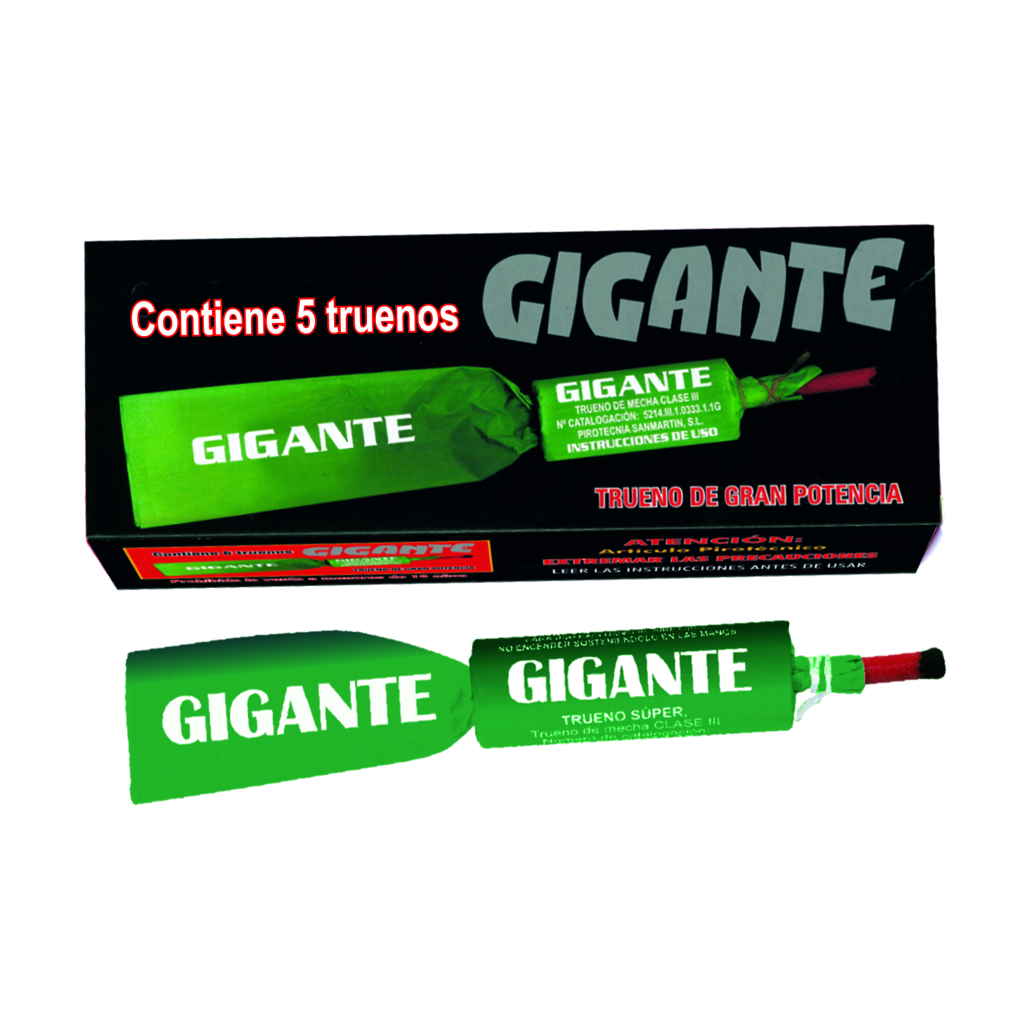 foto producto trueno gigante