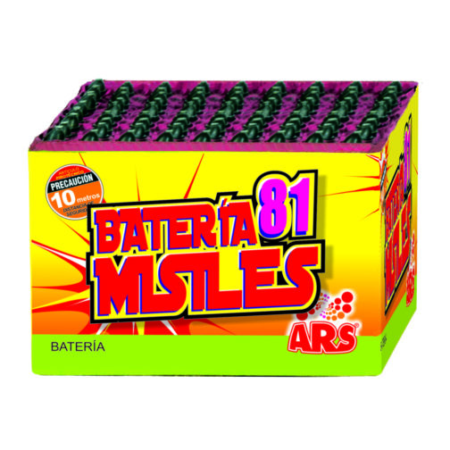 producto batería de 81 misiles