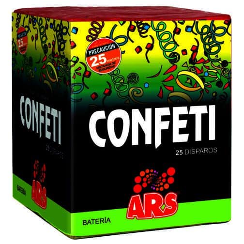 Producto batería Confeti 25 disparos