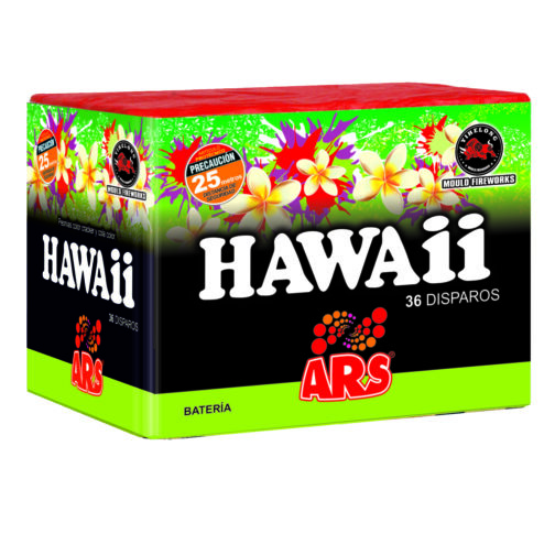 producto baterías hawaii 36 disparos