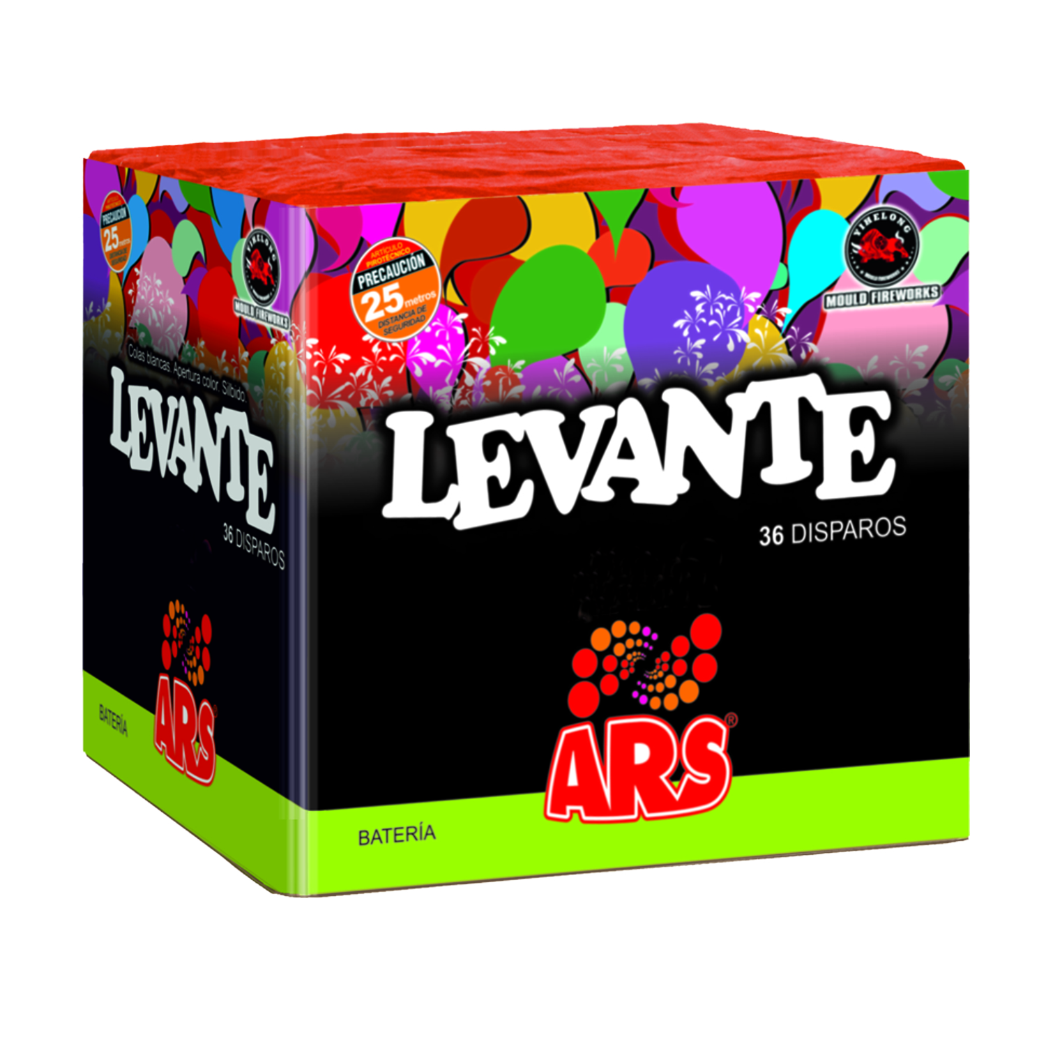 producto batería Levante 36 disparos